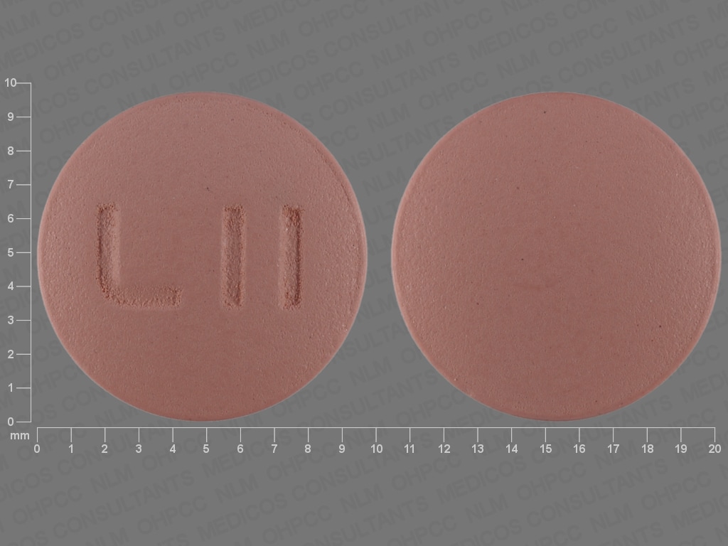 Pill Finder: L 11 Pink Round - Medicine.com