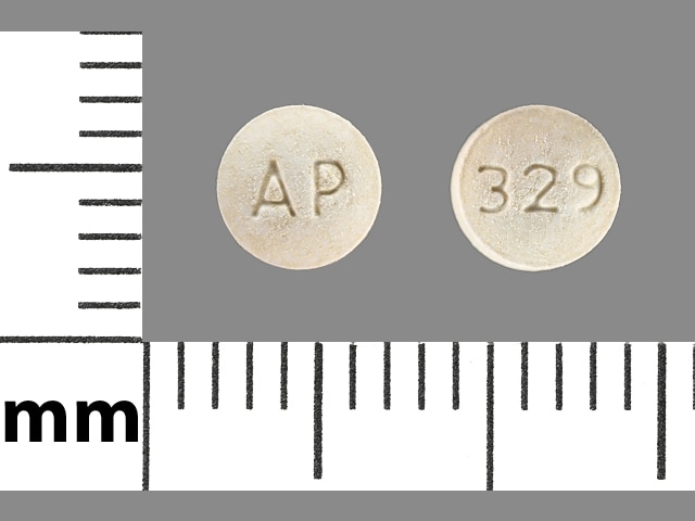 Image 1 - Imprint AP 329 - NP Thyroid 30 mg