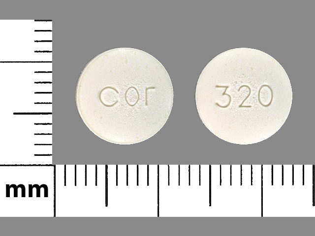 Image 1 - Imprint cor 320 - acarbose 100 mg