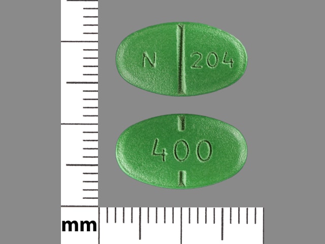 Image 1 - Imprint 400 N 204 - cimetidine 400 mg