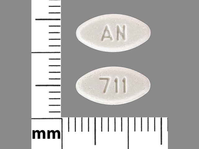 Image 1 - Imprint AN 711 - guanfacine 1 mg