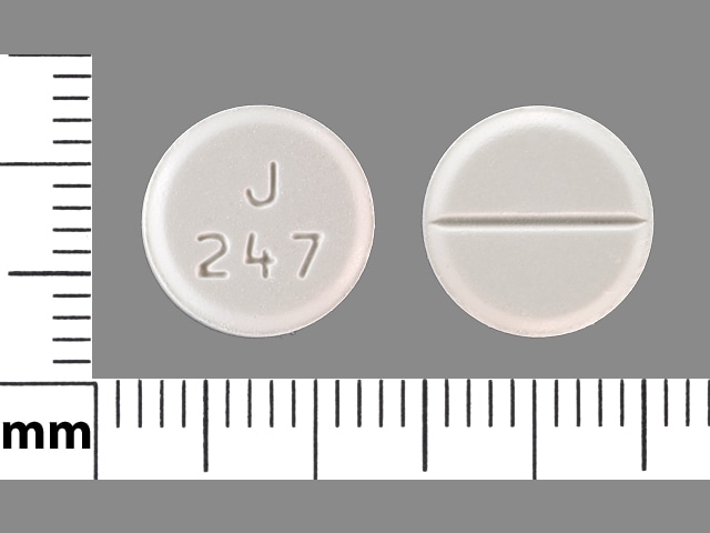 Image 1 - Imprint J 247 - lamotrigine 150 mg