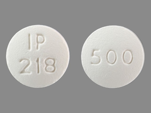 Image 1 - Imprint IP 175 500 - metformin 500 mg