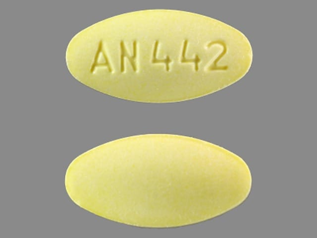 Image 1 - Imprint AN 442 - meclizine 25 mg