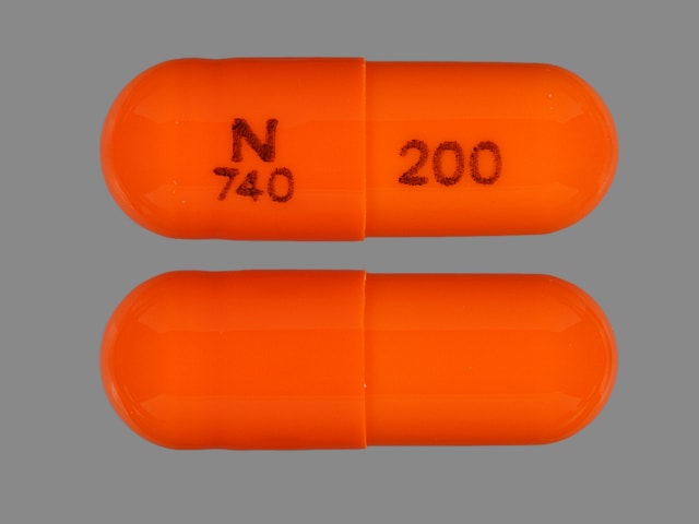 Imprint N 740 200 - mexiletine 200 mg