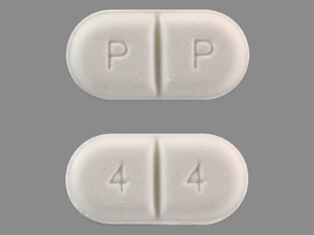 Image 1 - Imprint P P 4 4 - pramipexole 0.5 mg