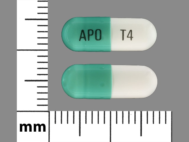 Image 1 - Imprint APO T4 - tizanidine 4 mg