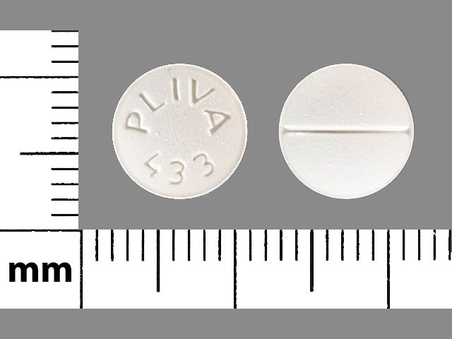 Image 1 - Imprint PLIVA 433 - trazodone 50 mg