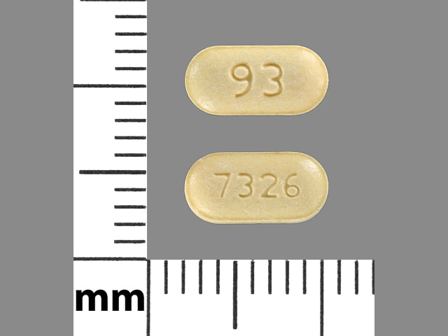 Imprint 93 7326 - trandolapril 2 mg