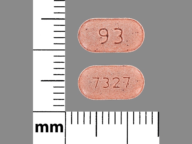 Imprint 93 7327 - trandolapril 4 mg