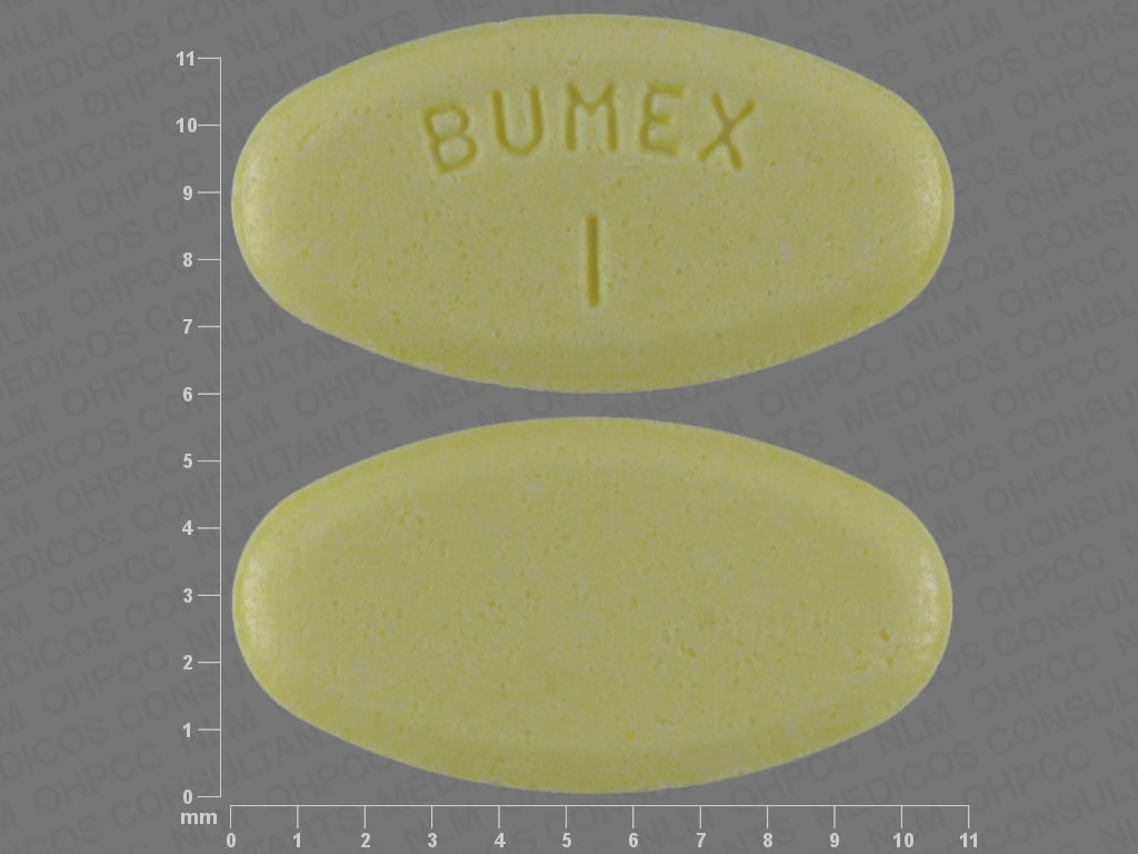 Image 1 - Imprint BUMEX 1 - bumetanide 1 mg