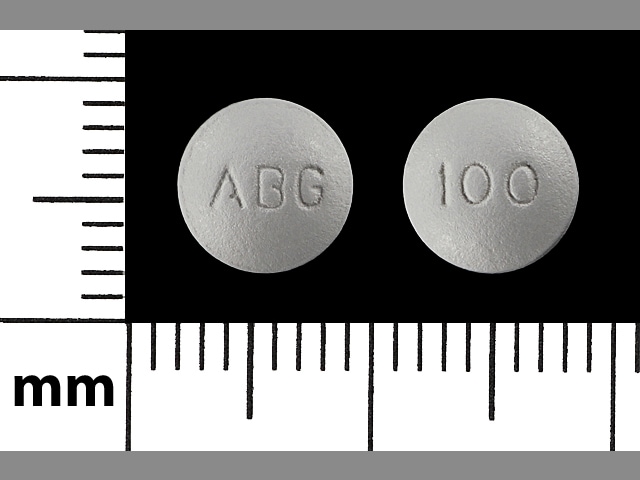 Image 1 - Imprint ABG 100 - morphine 100 mg