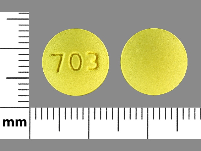 Image 1 - Imprint 703 - salsalate 500 mg