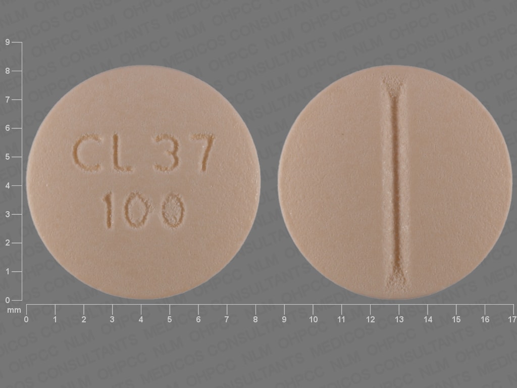 Image 1 - Imprint CL 37 100 - labetalol 100 mg