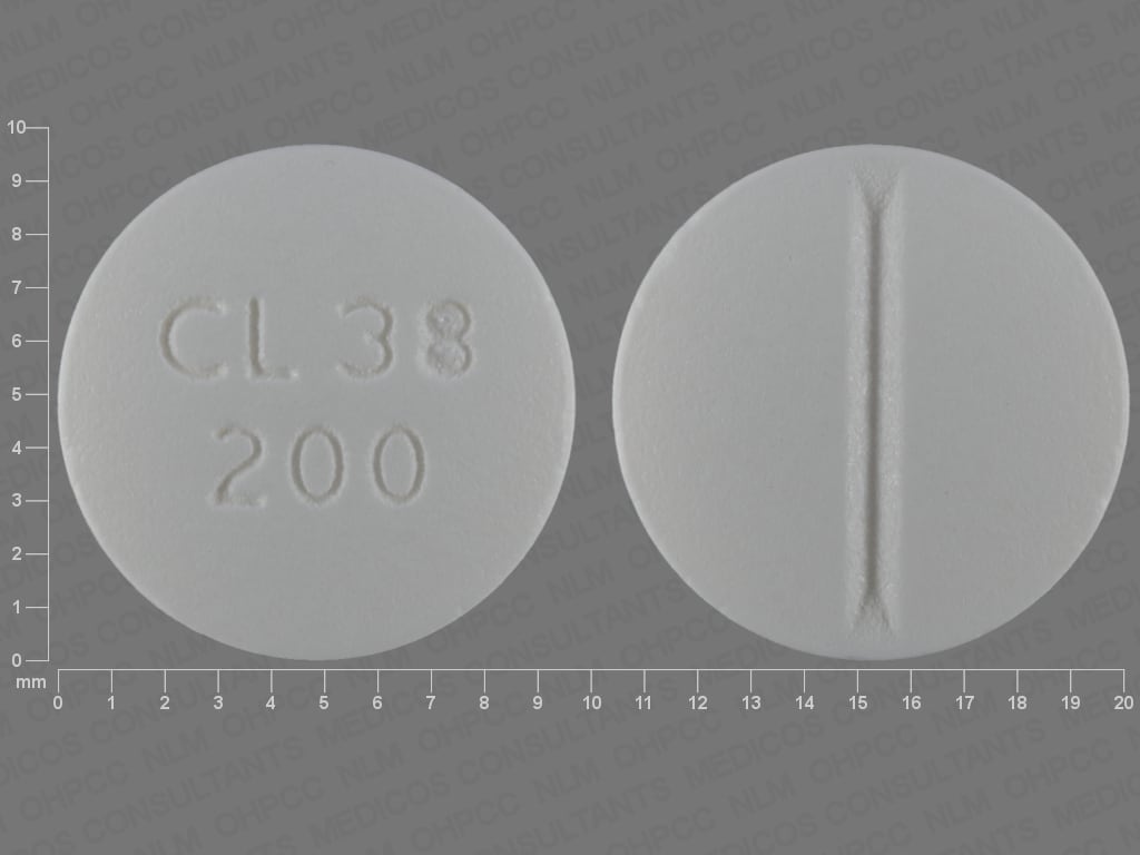 Image 1 - Imprint CL 38 200 - labetalol 200 mg