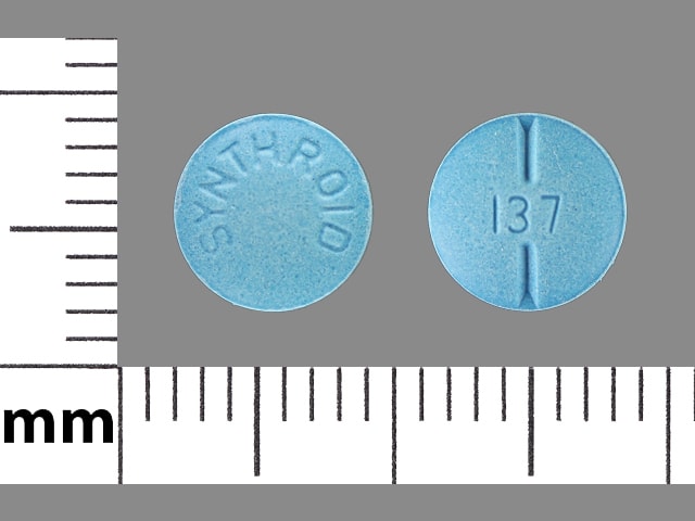 Image 1 - Imprint SYNTHROID 137 - Synthroid 137 mcg (0.137 mg)