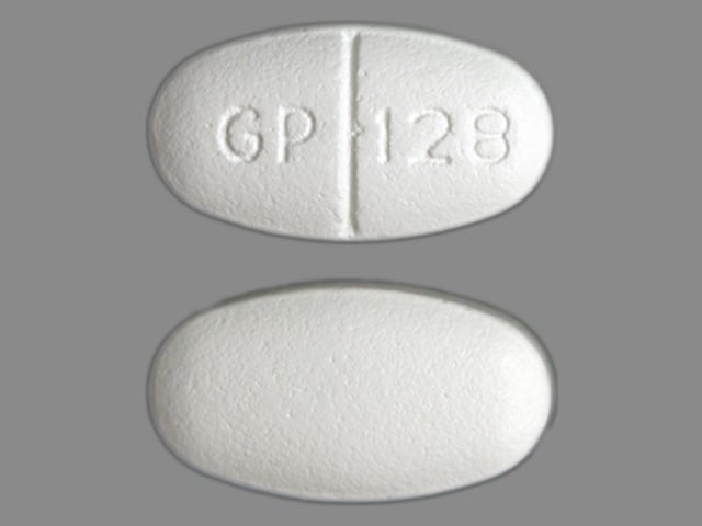 Image 1 - Imprint GP 128 - metformin 1000 mg