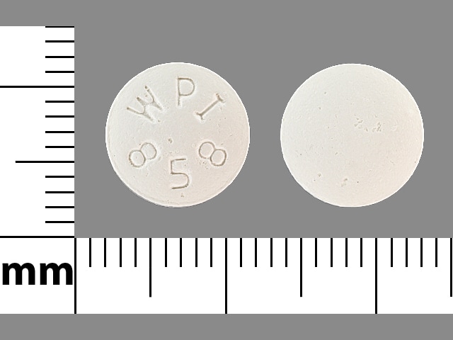 Image 1 - Imprint WPI 858 - bupropion 100 mg