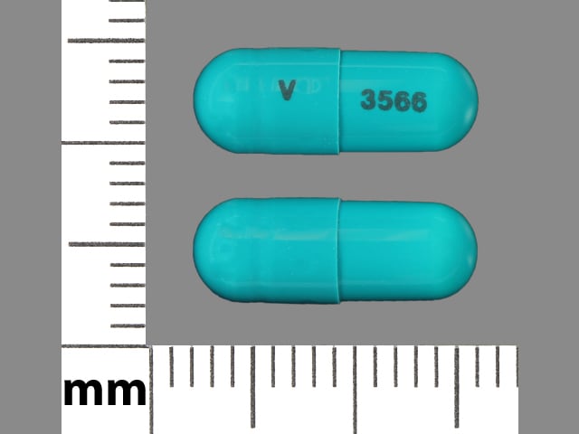 Image 1 - Imprint V 3566 - hydrochlorothiazide 12.5 mg