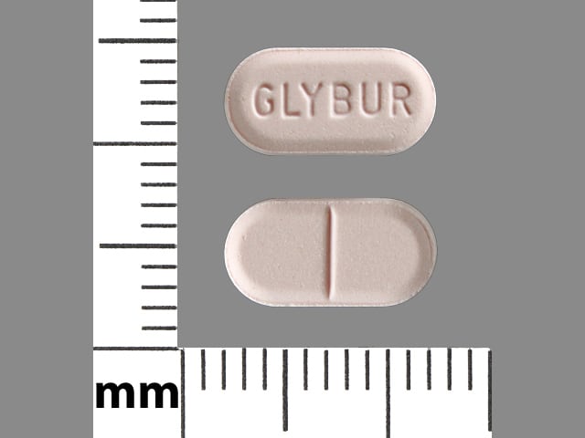 Image 1 - Imprint GLYBUR - glyburide 2.5 mg