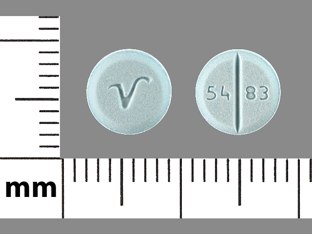 Image 1 - Imprint V 54 83 - propranolol 20 mg
