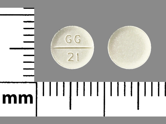 Image 1 - Imprint GG 21 - furosemide 20 mg