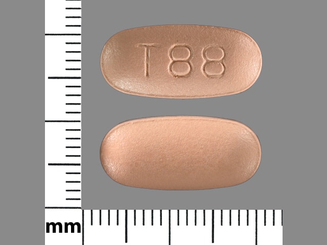 Image 1 - Imprint T 88 - etodolac 400 mg