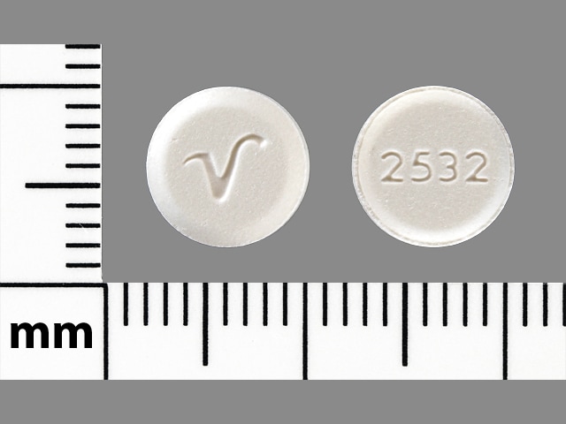 Image 1 - Imprint V 2532 - clonazepam 2 mg