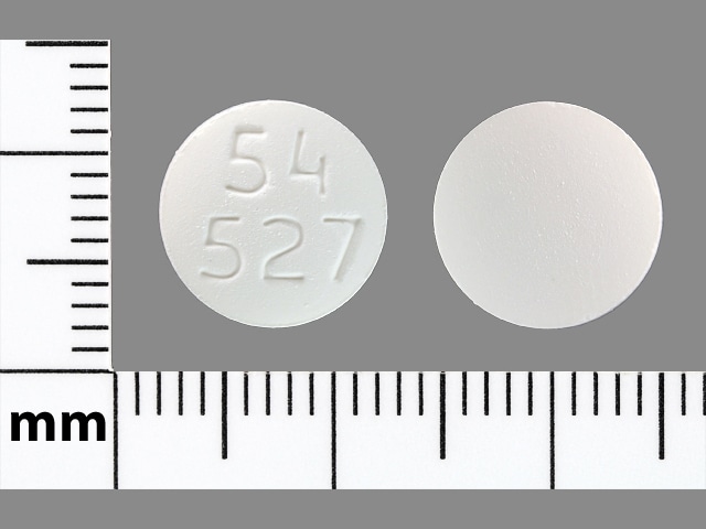 Image 1 - Imprint 54 527 - quetiapine 200 mg