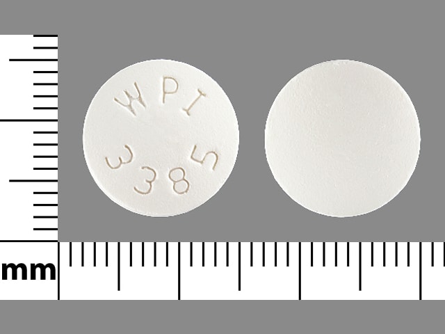 Image 1 - Imprint WPI 3385 - bupropion 200 mg