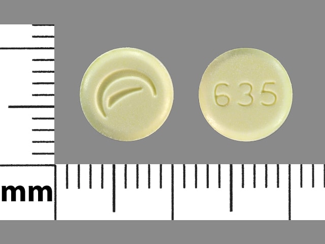 Image 1 - Imprint Logo 635 - lovastatin 40 mg