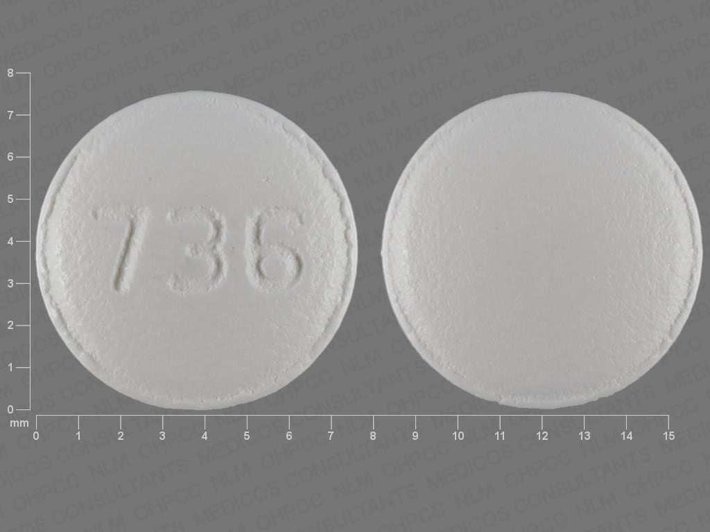 Image 1 - Imprint 736 - bupropion 100 mg