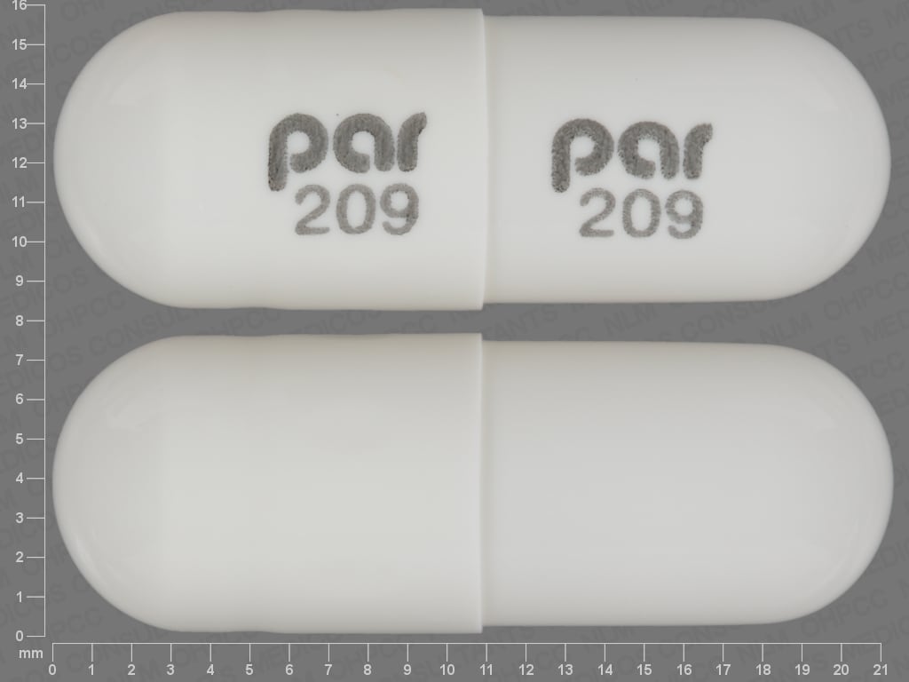 Image 1 - Imprint par 209 par 209 - propafenone 225 mg