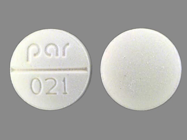 Imprint par 021 - isosorbide dinitrate 10 mg