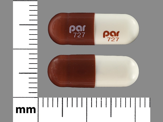 Image 1 - Imprint par 727 par 727 - doxycycline 100 mg