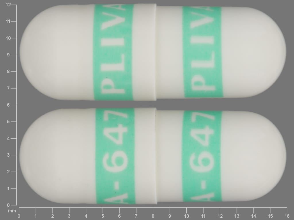 Image 1 - Imprint PLIVA 647 PLIVA 647 - fluoxetine 10 mg
