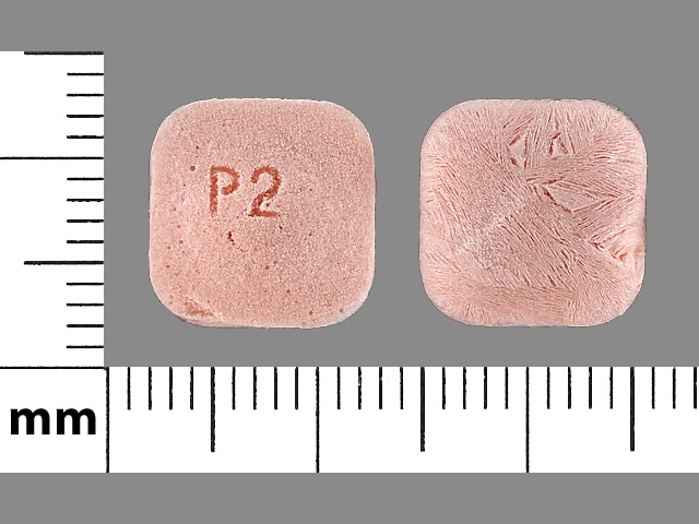 Image 1 - Imprint P2 - risperidone 2 mg