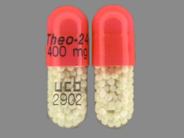 Image 1 - Imprint Theo-24 400 mg ucb 2902 - Theo-24 400 mg