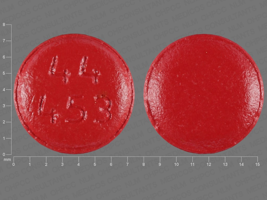 Pill Finder 44 453 Red Round