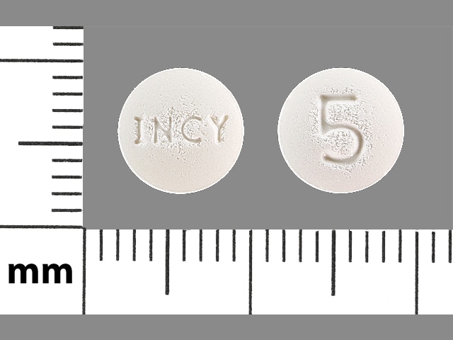 Imprint INCY 5 - Jakafi 5 mg