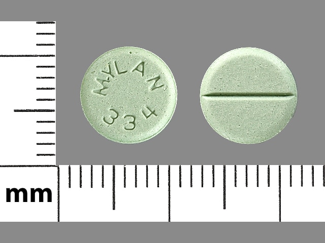 Image 1 - Imprint MYLAN 334 - haloperidol 10 mg