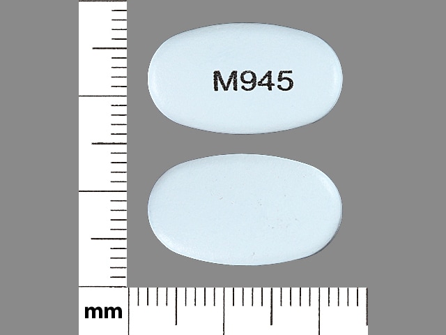 Image 1 - Imprint M945 - divalproex sodium 500 mg