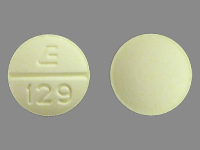 Image 1 - Imprint E 129 - bumetanide 1 mg