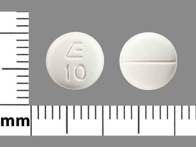 Image 1 - Imprint E 10 - labetalol 100 mg