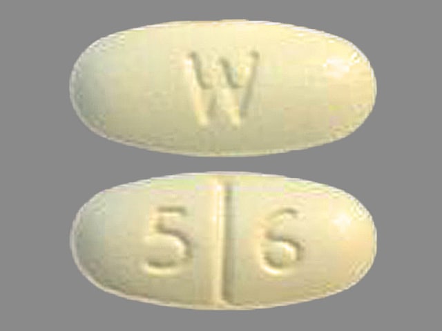 Image 1 - Imprint W 5 6 - sertraline 100 mg