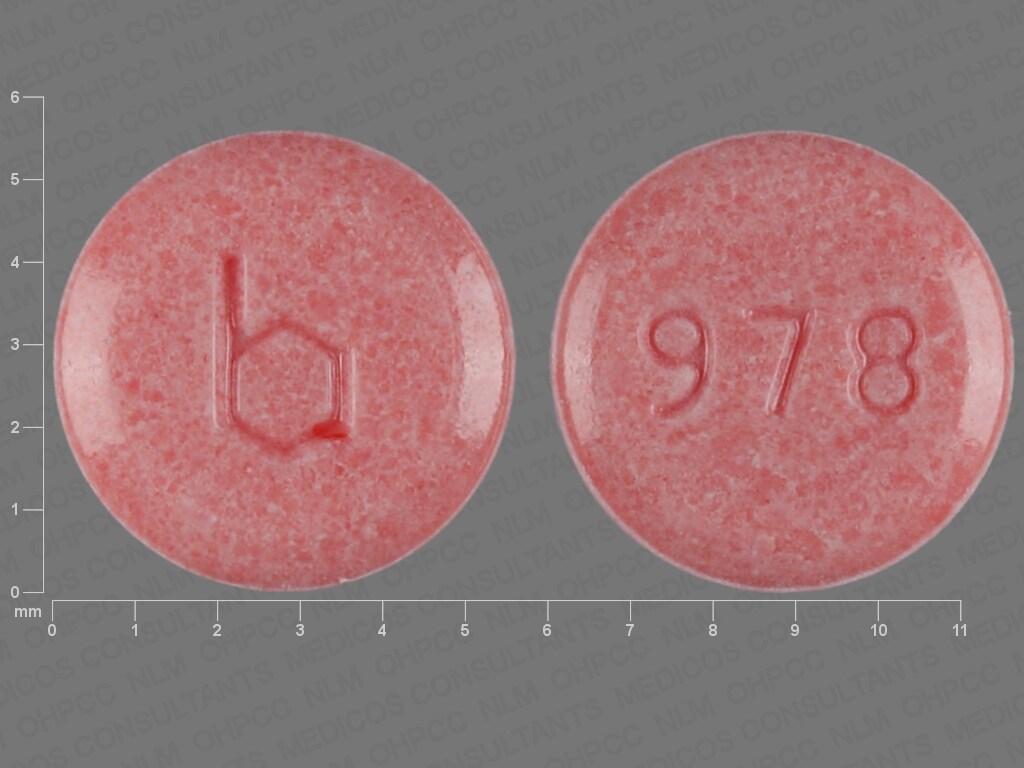 Image 1 - Imprint b 978 - Loestrin 21 1.5/30 ethinyl estradiol 0.03 mg / norethindrone acetate 1.5 mg