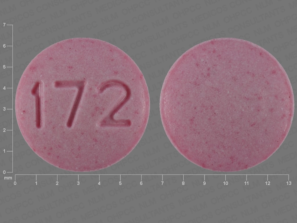 Image 1 - Imprint 172 - fluoride 2.2 mg (equiv. fluoride 1 mg)