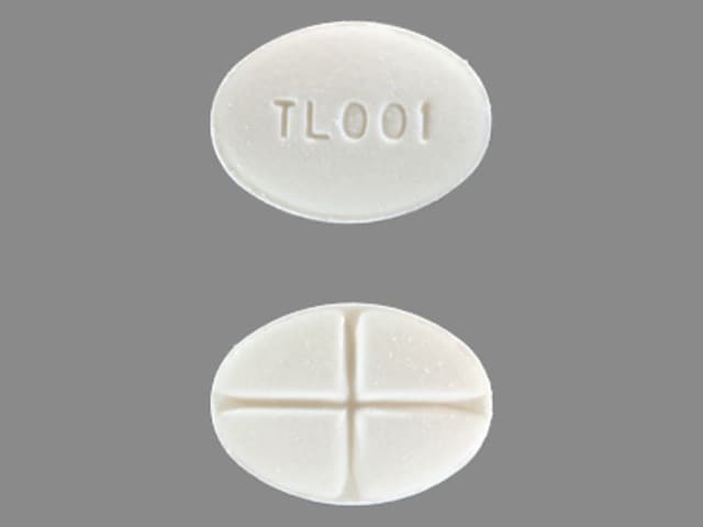 Image 1 - Imprint TL 001 - methylprednisolone 4 mg