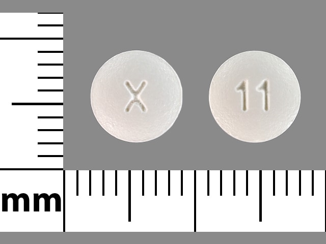 Image 1 - Imprint X 11 - donepezil 5 mg