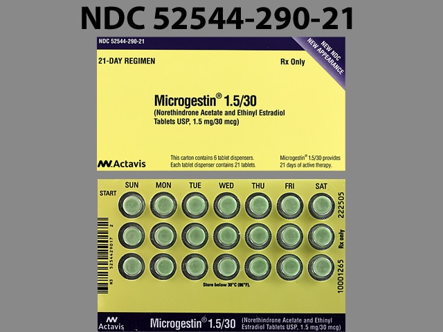 Image 1 - Imprint P-D 916 - Microgestin 1.5/30 ethinyl estradiol 0.03 mg / norethindrone 1.5 mg